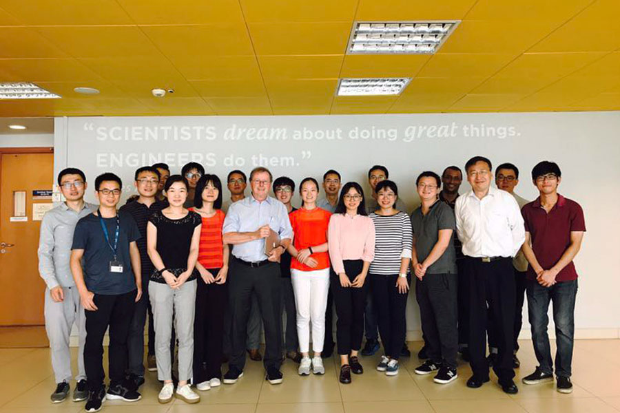 Meeting with Prof. Tony Cheetam