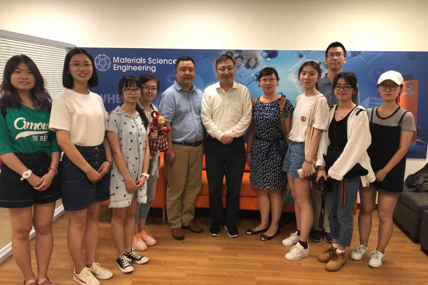 Meeting with Prof. Zhan Sihui from Nankai University